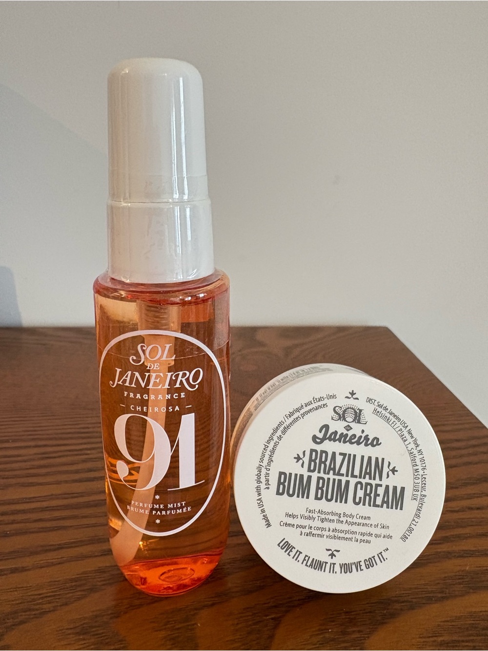 Sol de Janeiro 91 Mist + Firming Body Cream Travel Size Bundle – New